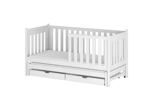 KAJA 80x180 white double trundle bed Lano Furniture