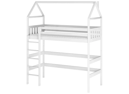 GLORIA 90x200 white loft single children’s bed Lano Furniture
