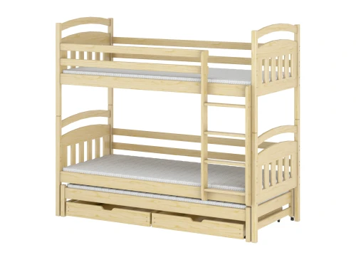 ALAN 80x190 borovice patrová postel Lano Nábytek