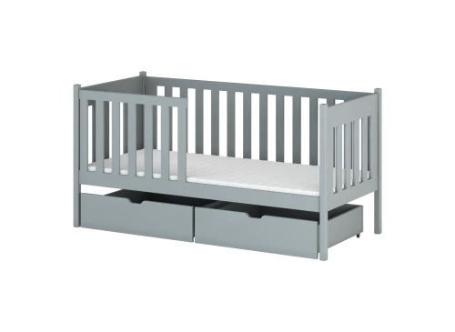 ALICJA 90x200 grey single children’s bed Lano Furniture