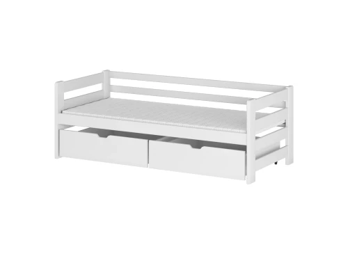 ERGO 80x180 white single children’s bed Lano Furniture