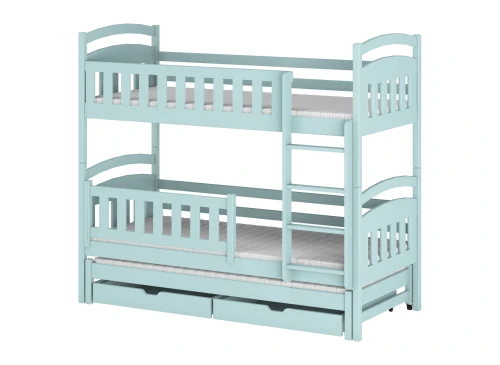 BLANKA 90x190 blue bunk bed Lano Furniture