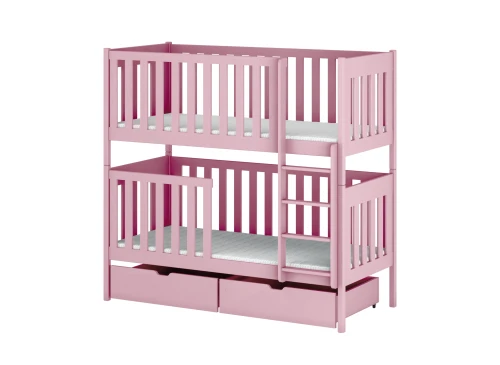 DAWID 90x190 pink bunk bed Lano Furniture