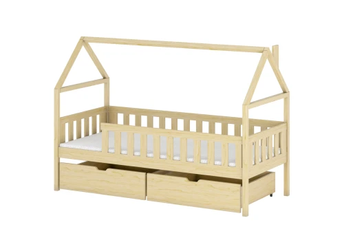 DOMI 90x180 pine single children’s bed Lano Furniture