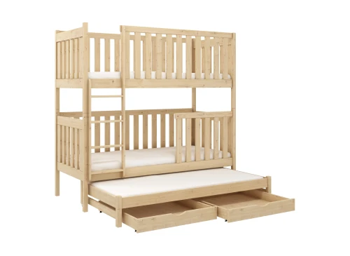 EMILKA 80x190 borovice patrová postel Lano Nábytek