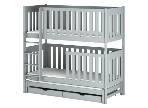 EMILKA 90x190 grey bunk bed Lano Furniture