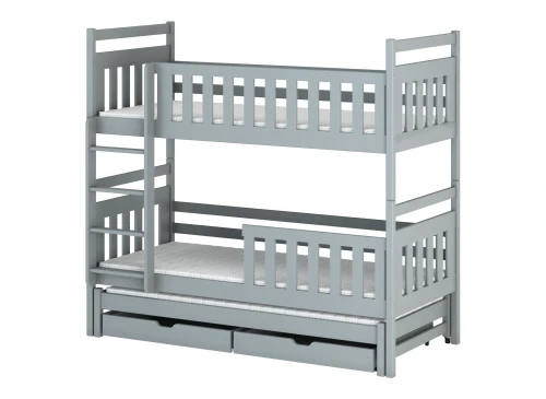 KLARA 80x200 grey bunk bed Lano Furniture