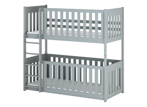 KONRAD 90x200 popelavá patrová postel Lano Nábytek