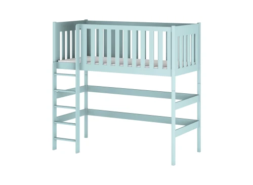 LAURA 80x180 blue loft single children’s bed Lano Furniture