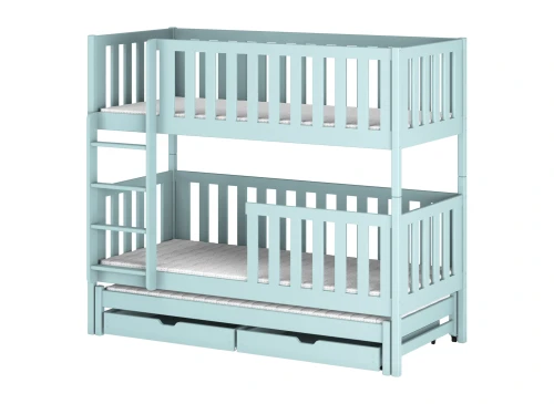 LEA 90x190 blue bunk bed Lano Furniture