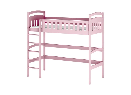 MIA 90x200 pink loft single children’s bed Lano Furniture