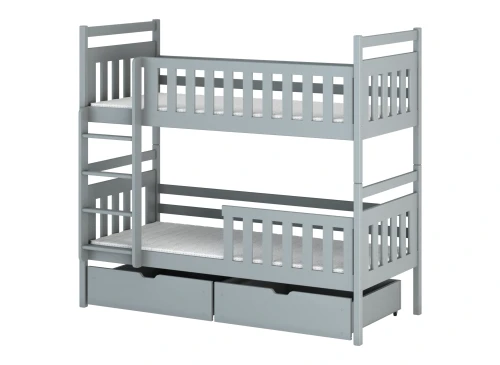 MONIKA 80x180 grey bunk bed Lano Furniture