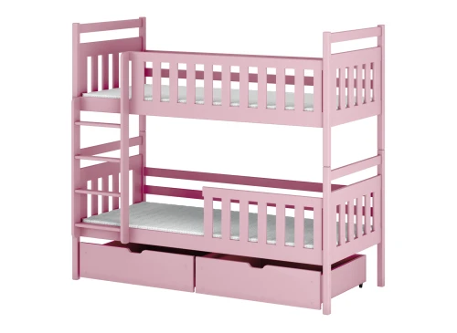 MONIKA 80x180 pink bunk bed Lano Furniture
