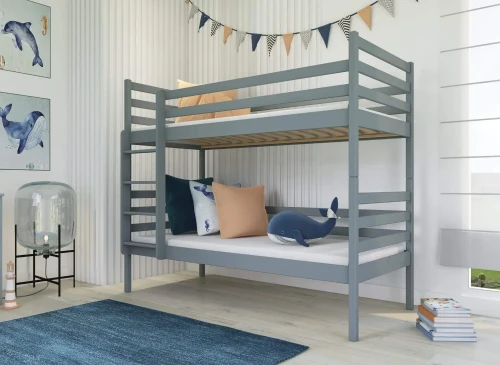 NEMO 80x190 graphite bunk bed Lano Furniture