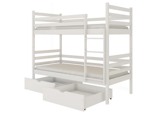 NEMO 80x200 white bunk bed Lano Furniture