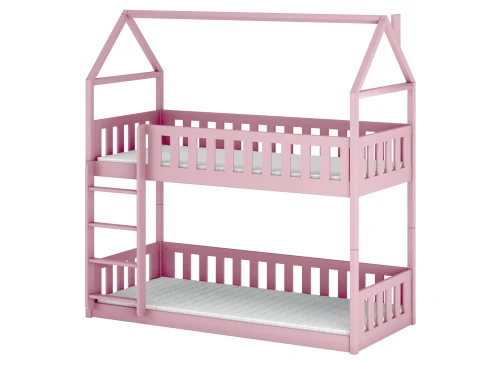 POLA 90x190 pink bunk bed Lano Furniture