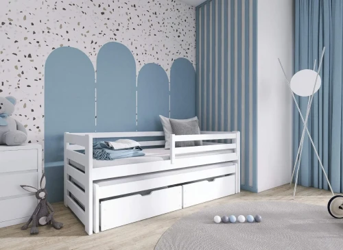 SENSO 80x160 white children’s bed Lano Furniture