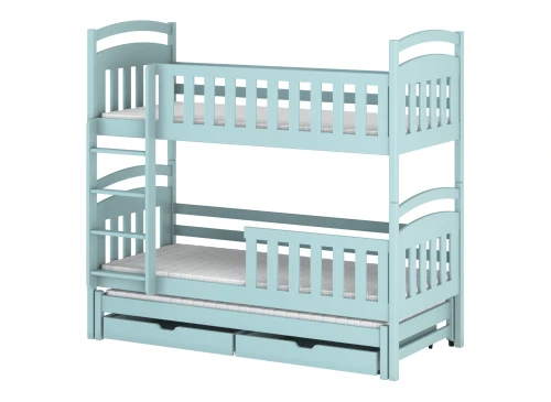 VIKI 80x170 blue bunk bed Lano Furniture