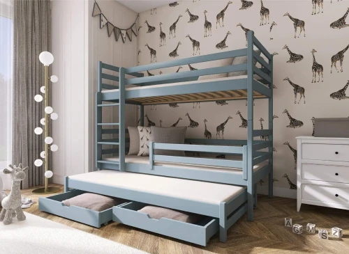 LUK 80x180 ash bunk bed Lano Furniture