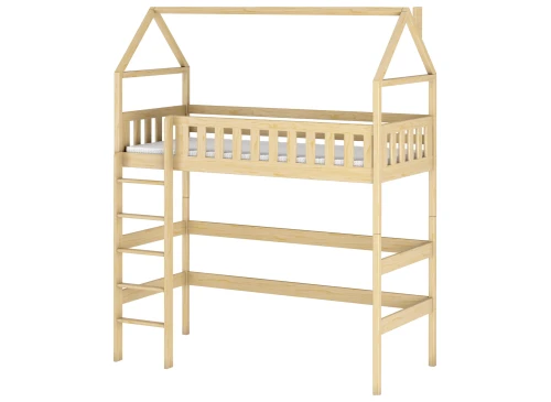OTYLIA 80x200 pine loft single children’s bed Lano Furniture