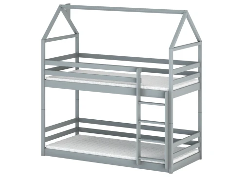 AXEL 80x160 grey house bunk bed Lano Furniture