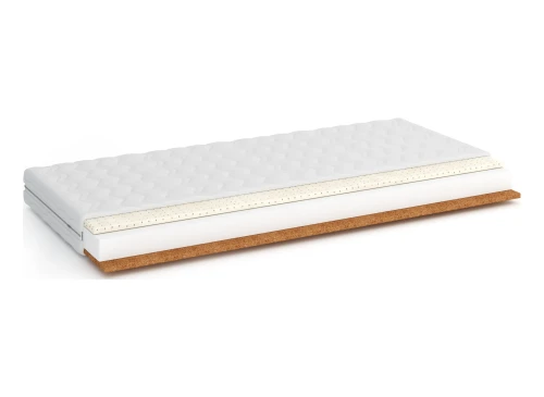 DREAM 90x190 medium firm 8 cm foam mattress with coconut & latex foam Lano Furniture