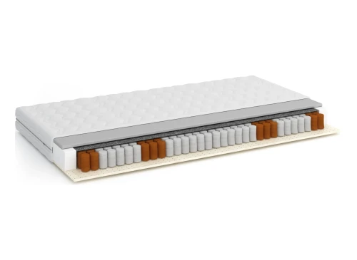 OSLO 130x190 medium firm 19 cm pocket-spring mattress with latex foam Lano Furniture