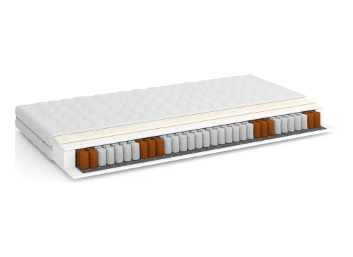 VIVA 90x160 medium firm 19 cm pocket-spring mattress with latex foam Lano Furniture