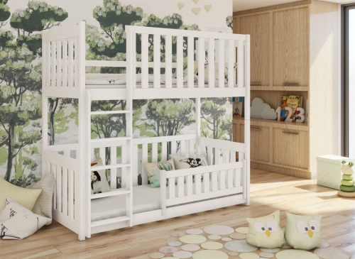 KONRAD 90x190 pink bunk bed Lano Furniture