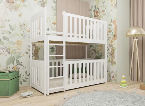 KONRAD 80x200 white bunk bed Lano Furniture
