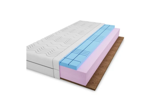 MALIA 120x200 medium-firm 15 cm foam and coconut fibre mattress Lano Furniture