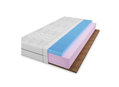 ROYAL 90x180 medium-firm 15 cm foam and coconut fibre mattress Lano Furniture