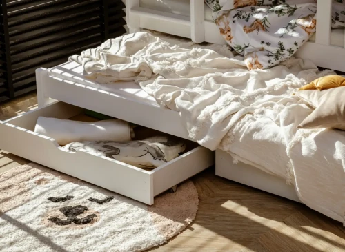 EMILKA 80x180 bílá patrová postel Lano Nábytek