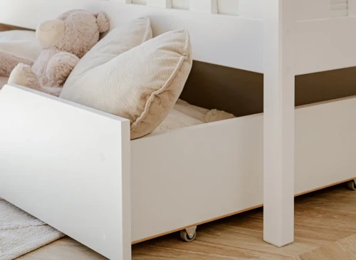 DAWID 90x200 bílá patrová postel Lano Nábytek