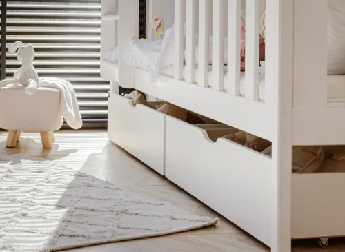 DAWID 80x160 white bunk bed Lano Furniture