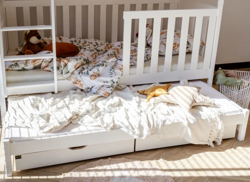 EMILKA 90x190 bílá patrová postel Lano Nábytek