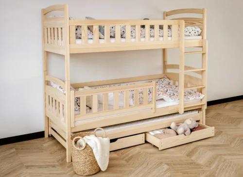 BLANKA 80x170 pine bunk bed Lano Furniture