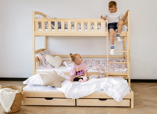 BLANKA 80x180 borovice patrová postel Lano Nábytek