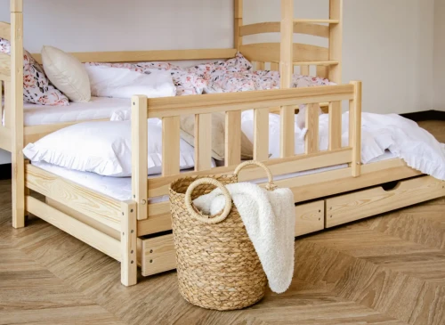 BLANKA 80x180 borovice patrová postel Lano Nábytek