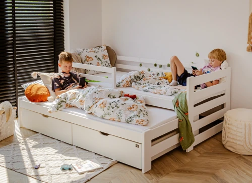 SENSO 80x160 white children’s bed Lano Furniture