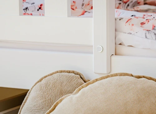 GUCIO 80x180 bílá jednolůžková dětská postel Lano Nábytek