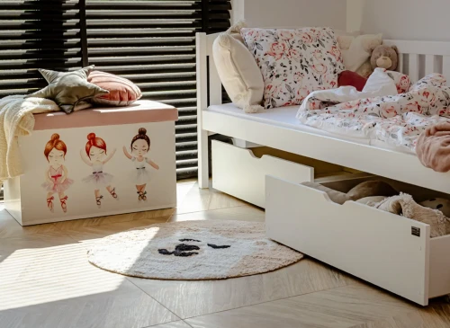 GUCIO 80x180 bílá jednolůžková dětská postel Lano Nábytek