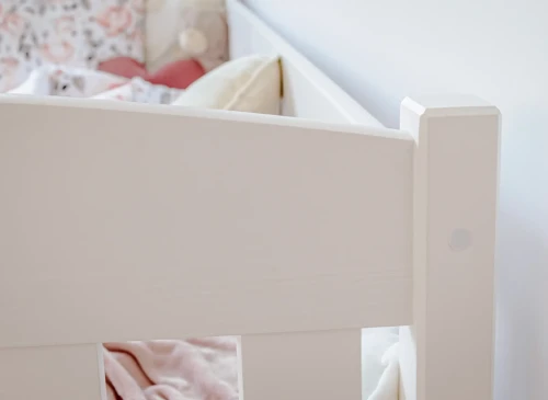 GUCIO 80x160 bílá jednolůžková dětská postel Lano Nábytek