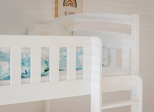 BLANKA 90x200 bílá patrová postel Lano Nábytek