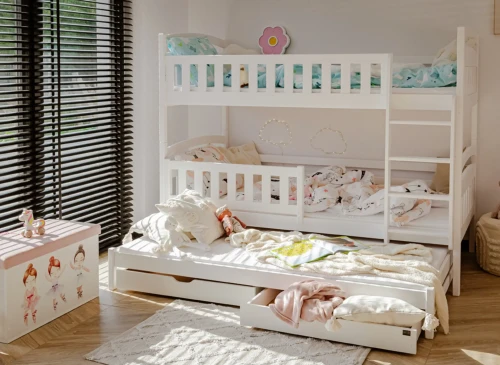 BLANKA 90x180 bílá patrová postel Lano Nábytek