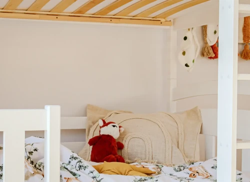 IGNAŚ 90x180 bílá patrová postel Lano Nábytek