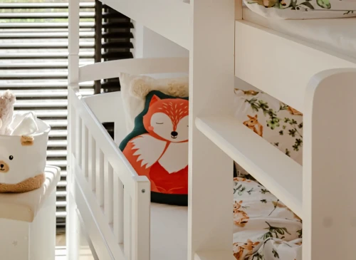 IGNAŚ 80x160 bílá patrová postel Lano Nábytek