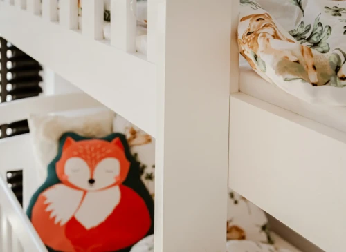 IGNAŚ 80x190 bílá patrová postel Lano Nábytek