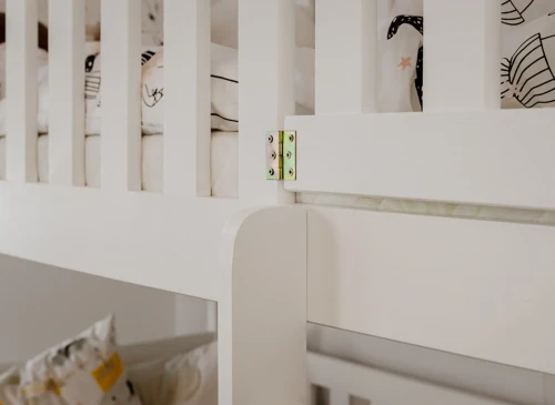 KSAWERY 80x180 bílá patrová postel Lano Nábytek