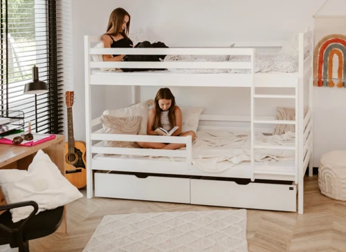 NEMO 90x200 white bunk bed Lano Furniture